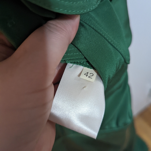 Jo No Fui Button Accent Shirt Sleeve Maxi Dress - Picture 8 of 11